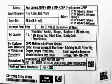 OPPO_Phone_Manufacture_ Date_Image