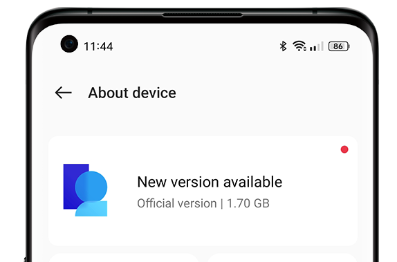 New software update for ColorOS on OPPO