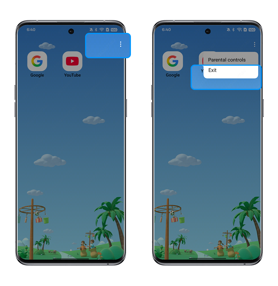 exit kids space path