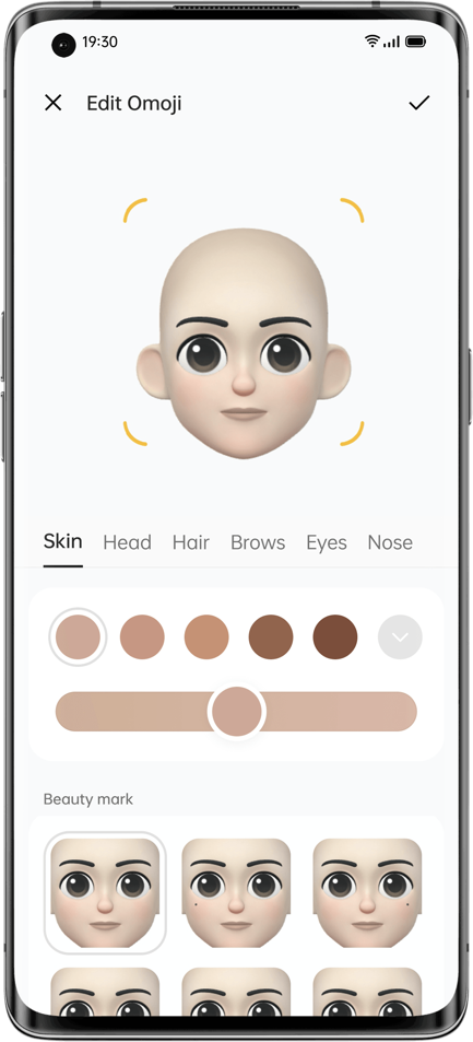 OPPO Create Omoji ColorOS 12