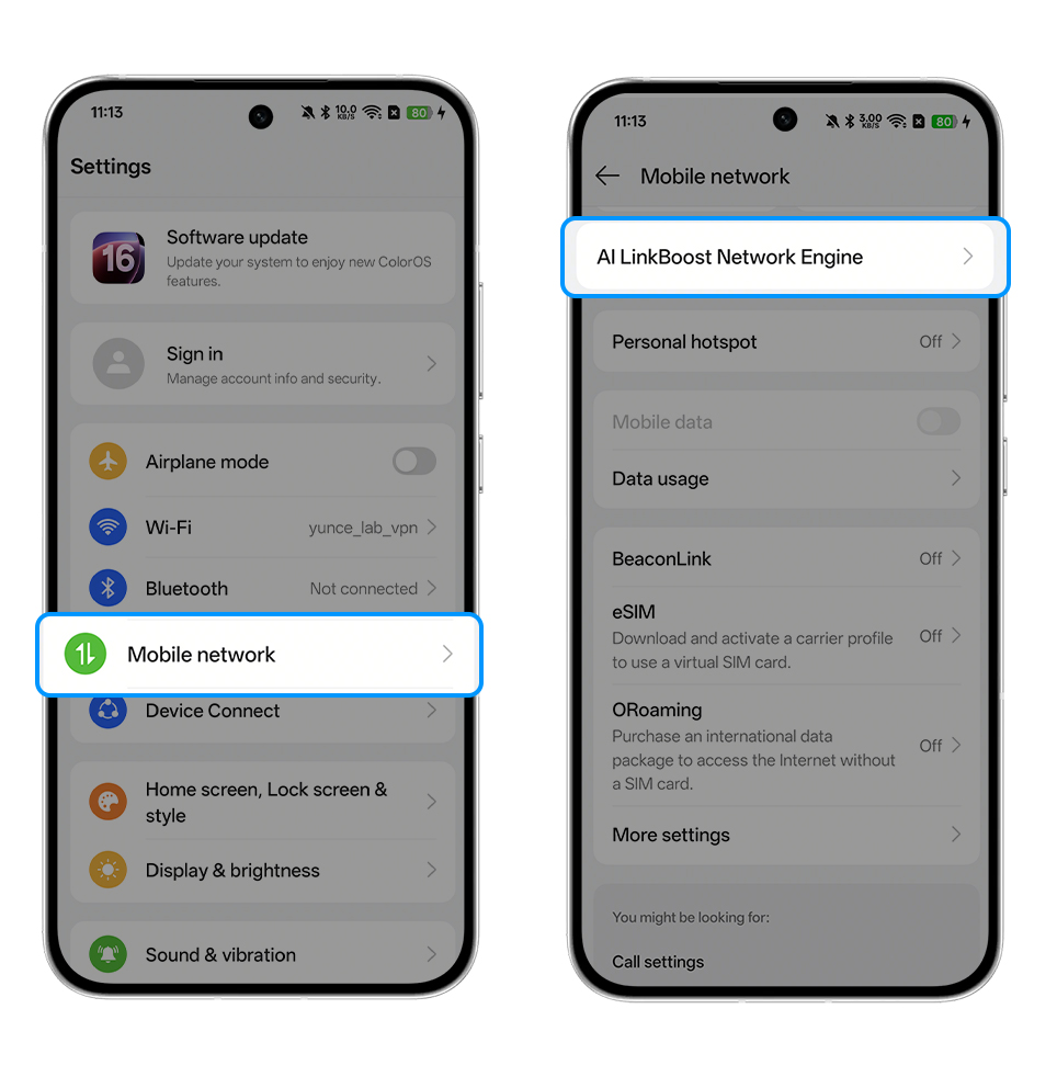 AI LinkBoost network Engine