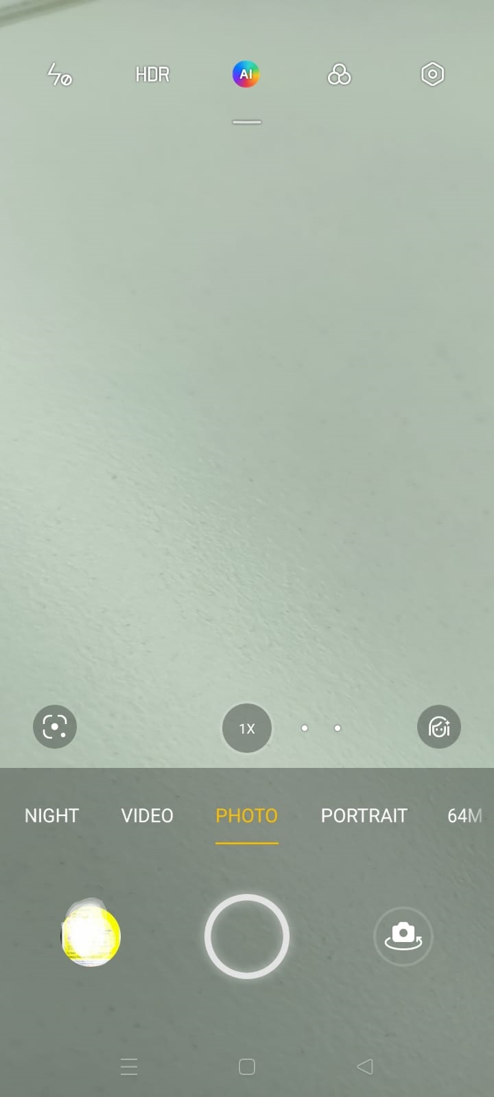 camera full screen mode