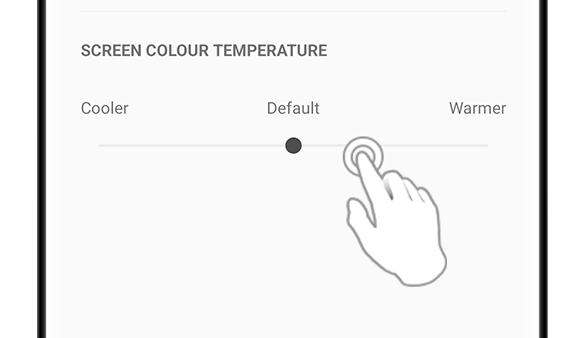 Adjust your OPPO smartphone's screen color temperature
