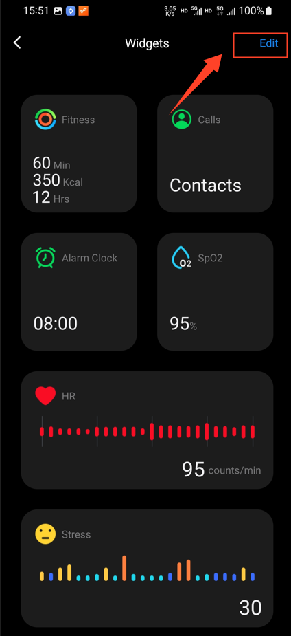 Widget edit 