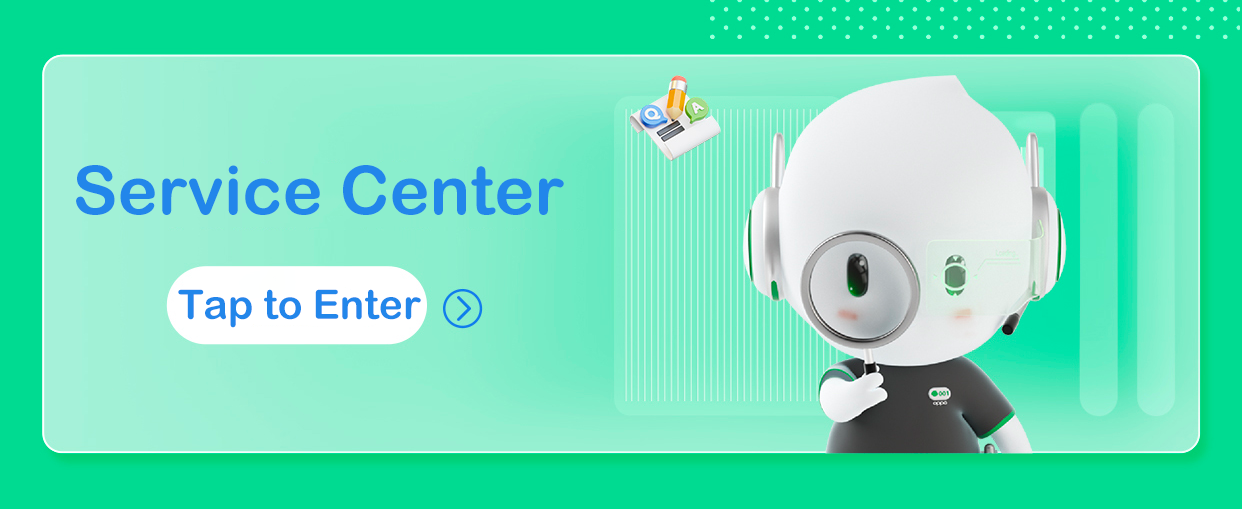 Service Center check card