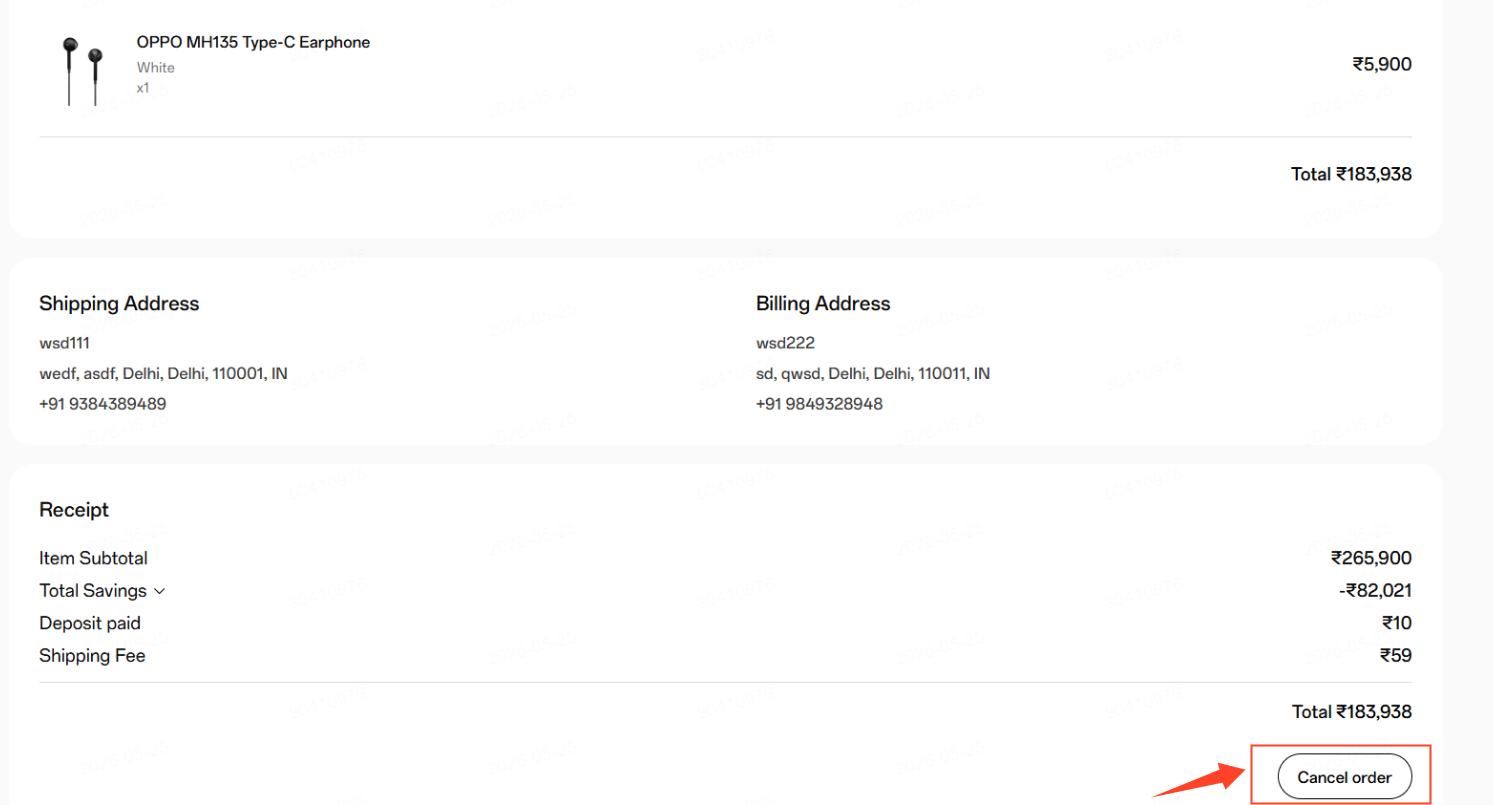Cancellation and  Refund -1