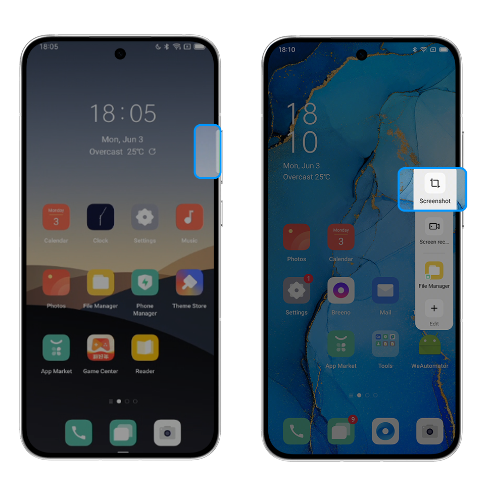 Screenshot Using Smart Sidebar