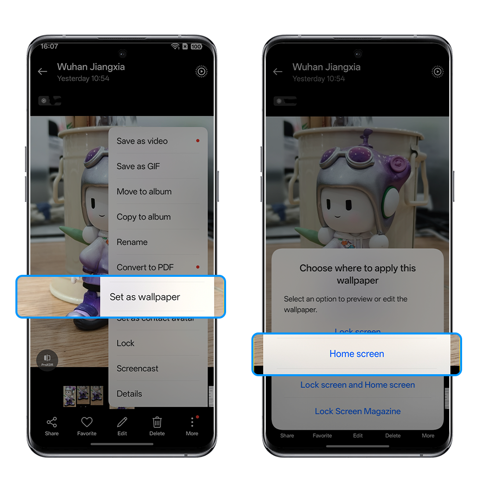 Set Live Photos as Wallpaper