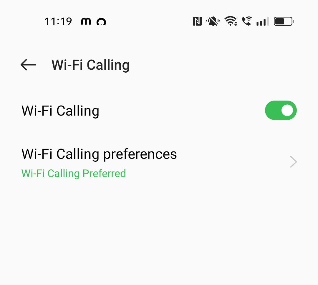 Wi-Fi Calling