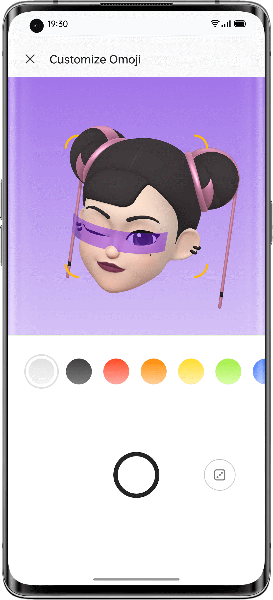 OPPO Omoji Camera Mode ColorOS 12