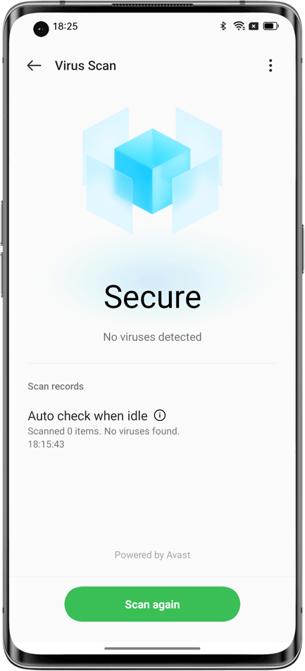 OPPO Virus Scan ColorOS 12