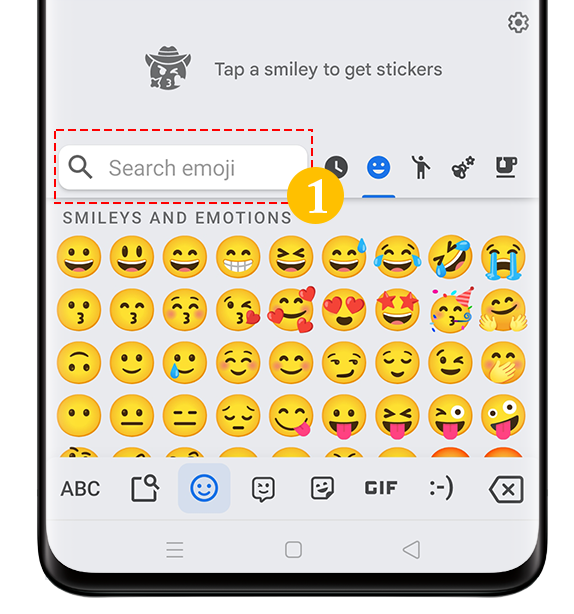 OPPO Search Emojis