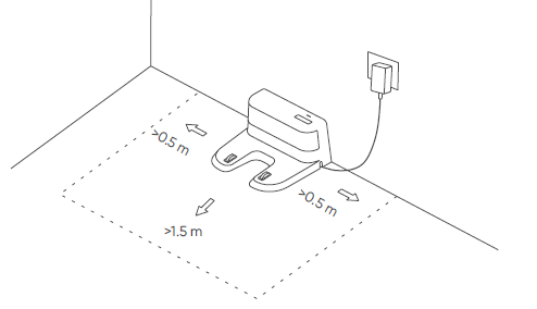 Install the charging base