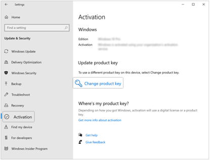 product key activation 