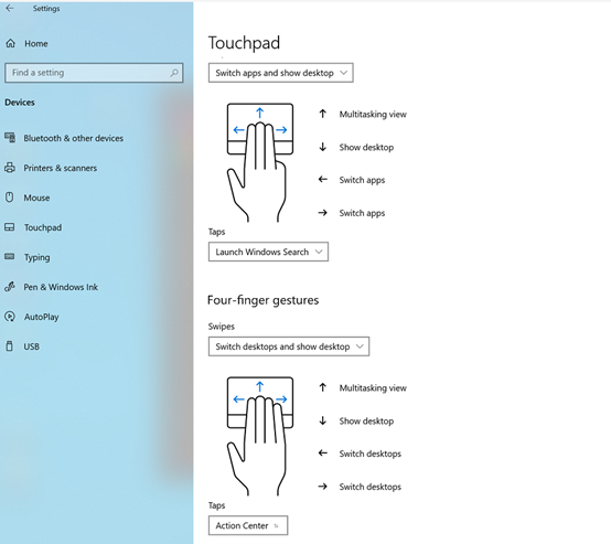 precision touchpad 