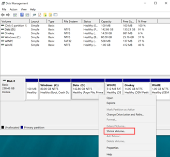 Disk Management 