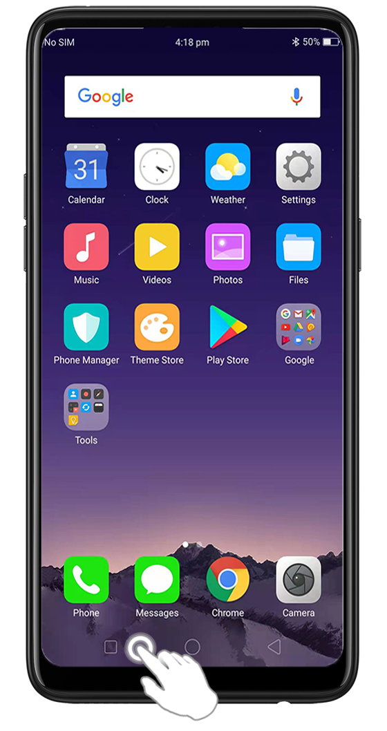 3.0_Lock Applications on Background_Menu