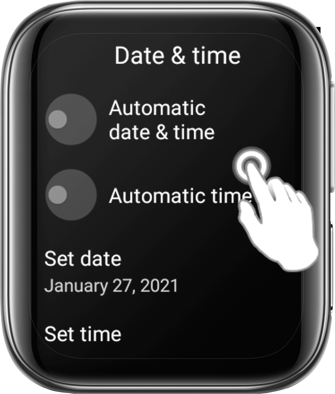 How to Manually Set Date and Time on OPPO Watch?
