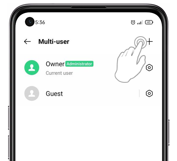 Step 4 Does OPPO Reno5 Support a Multi-User Feature.png