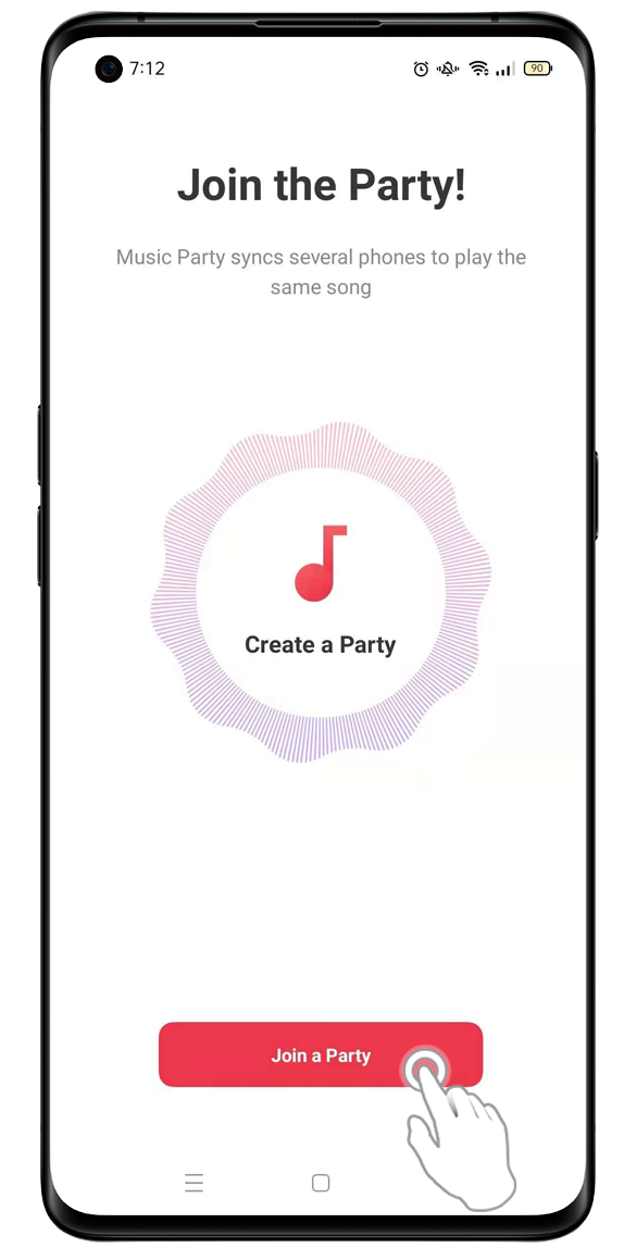 OPPO Music Party join a party