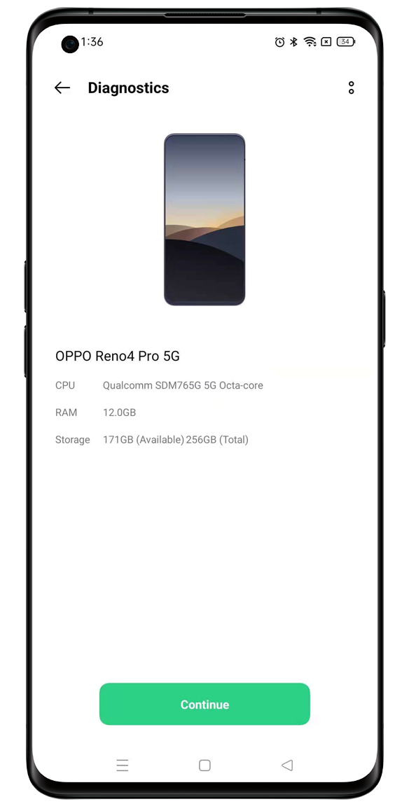 OPPO Diagnostics