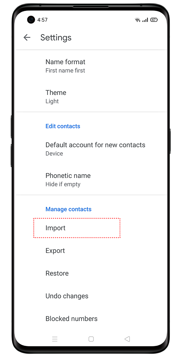How to import, export, and restore Google Contacts?