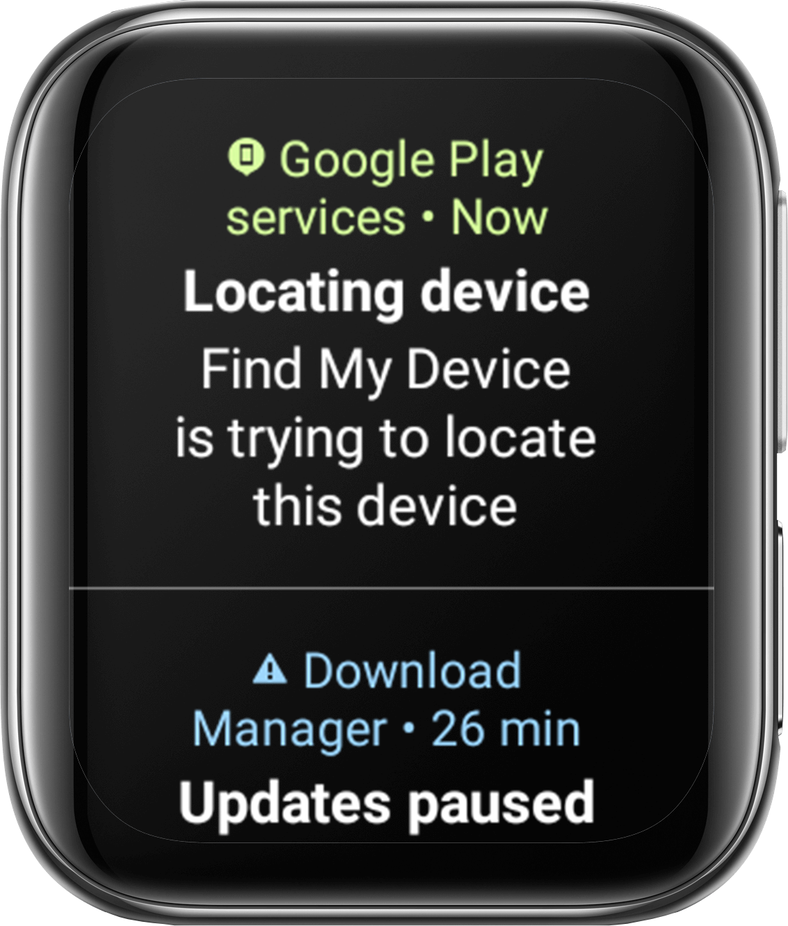 What should I do if I lost my watch?