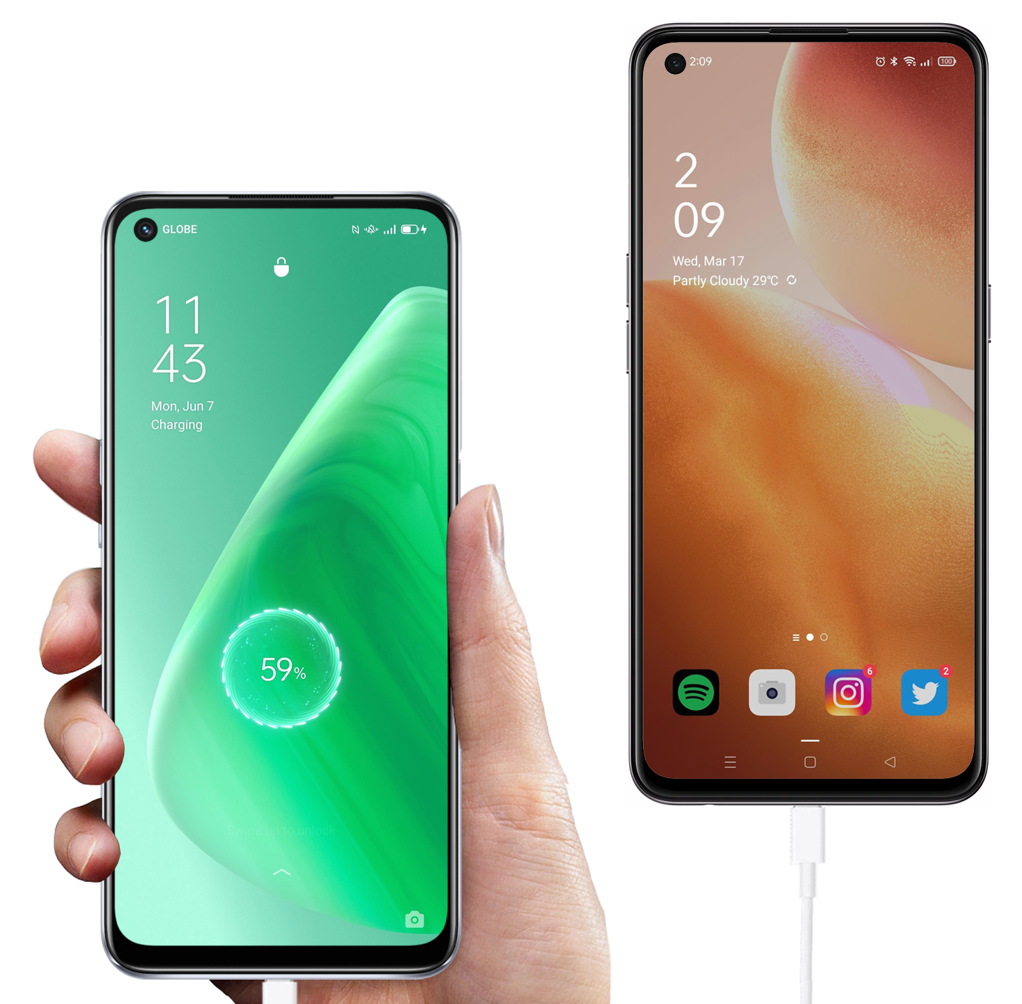 OPPO A74 5G Reverse Charging