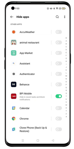 How to Hide Apps on OPPO Smartphone?