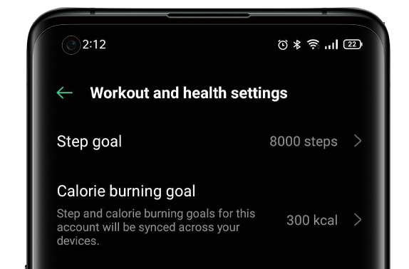 How to Change OPPO Watch's Daily Activity Goals?
