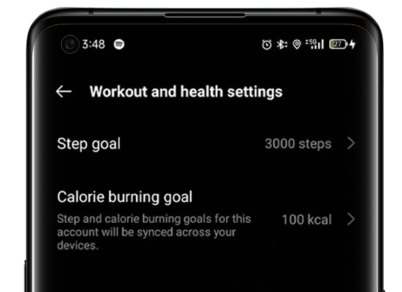 How to Change OPPO Watch's Daily Activity Goals?
