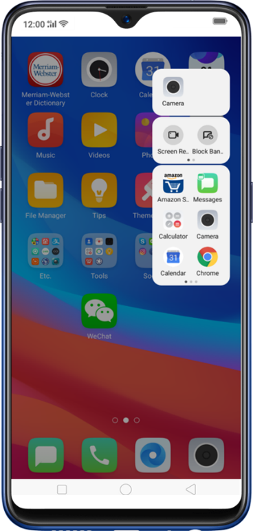 ColorOS 5.2 Feature at Glance Smart Sidebar