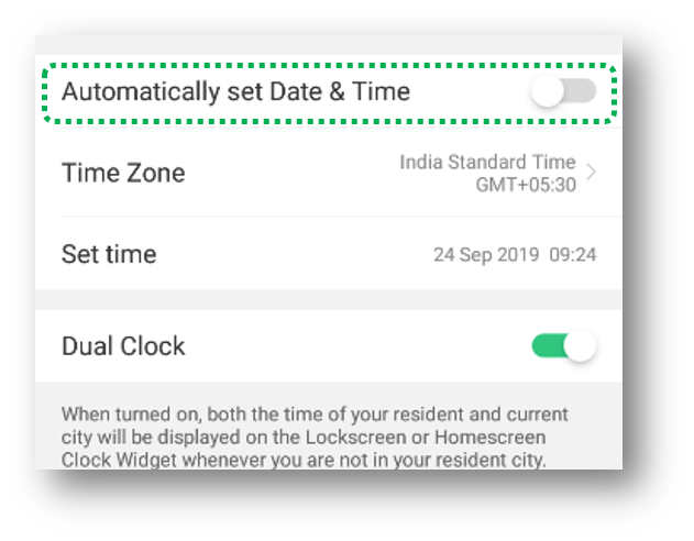 OPPO F7_Date_&_Time_Setting