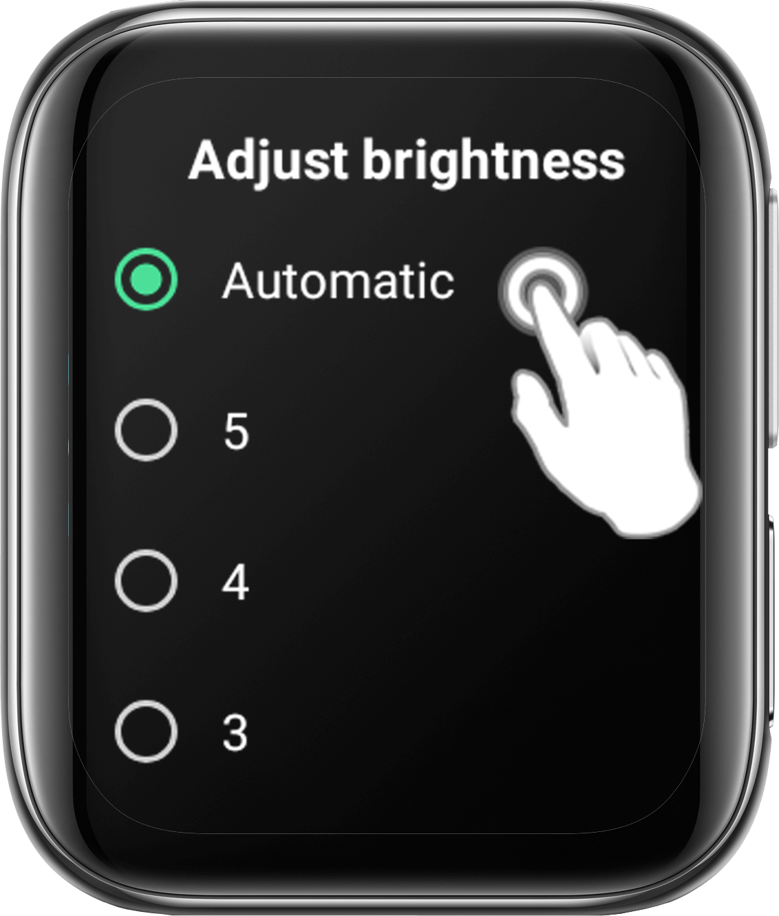 How to Set OPPO Watch to Auto Adjust to Brightness?