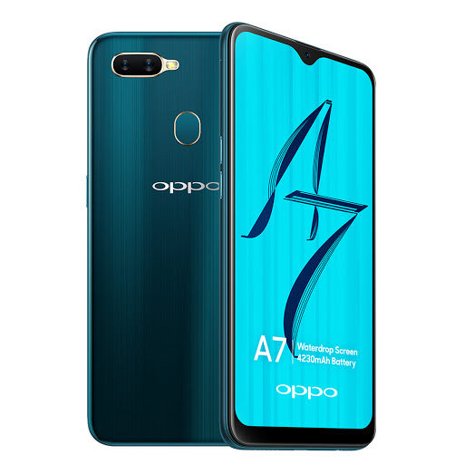 OPPO A7 mock up