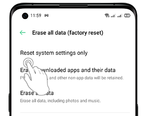 OPPO A92 Factory Reset