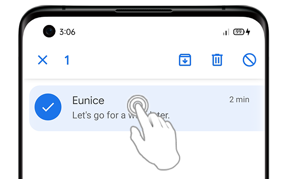 How do I Archive Message on Google Message App?