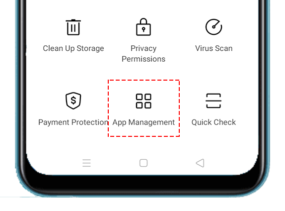 OPPO A54 Phone Manager App Management