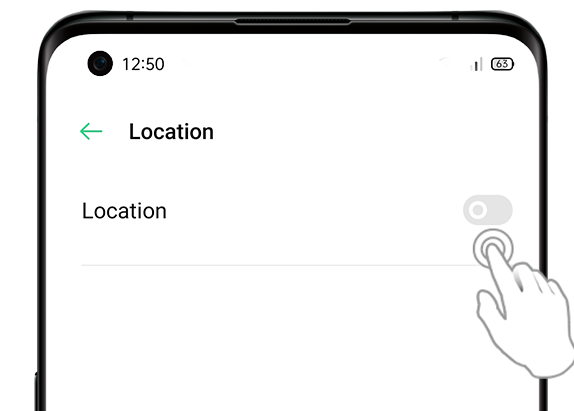 How to manage location in Google Message App?