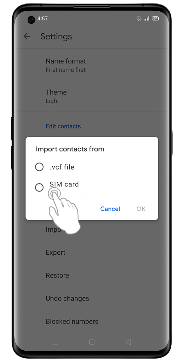 How to import, export, and restore Google Contacts?