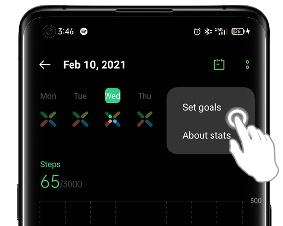 How to Change OPPO Watch's Daily Activity Goals?