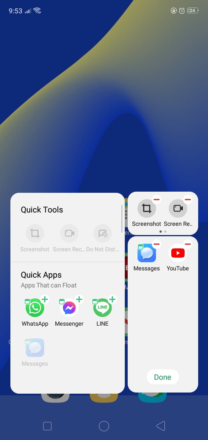 What are the Quick Tools I Can Add from Smart Sidebar?