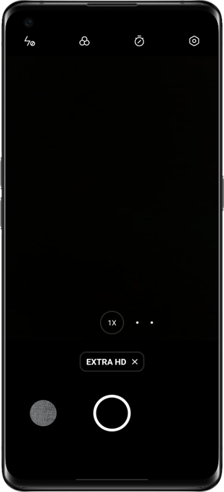Extra HD option in OPPO A74 5G