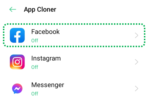 How to Use the App Cloner in My OPPO Smartphone settings