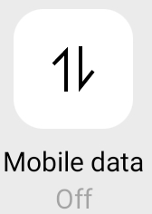 Mobile Data Icon