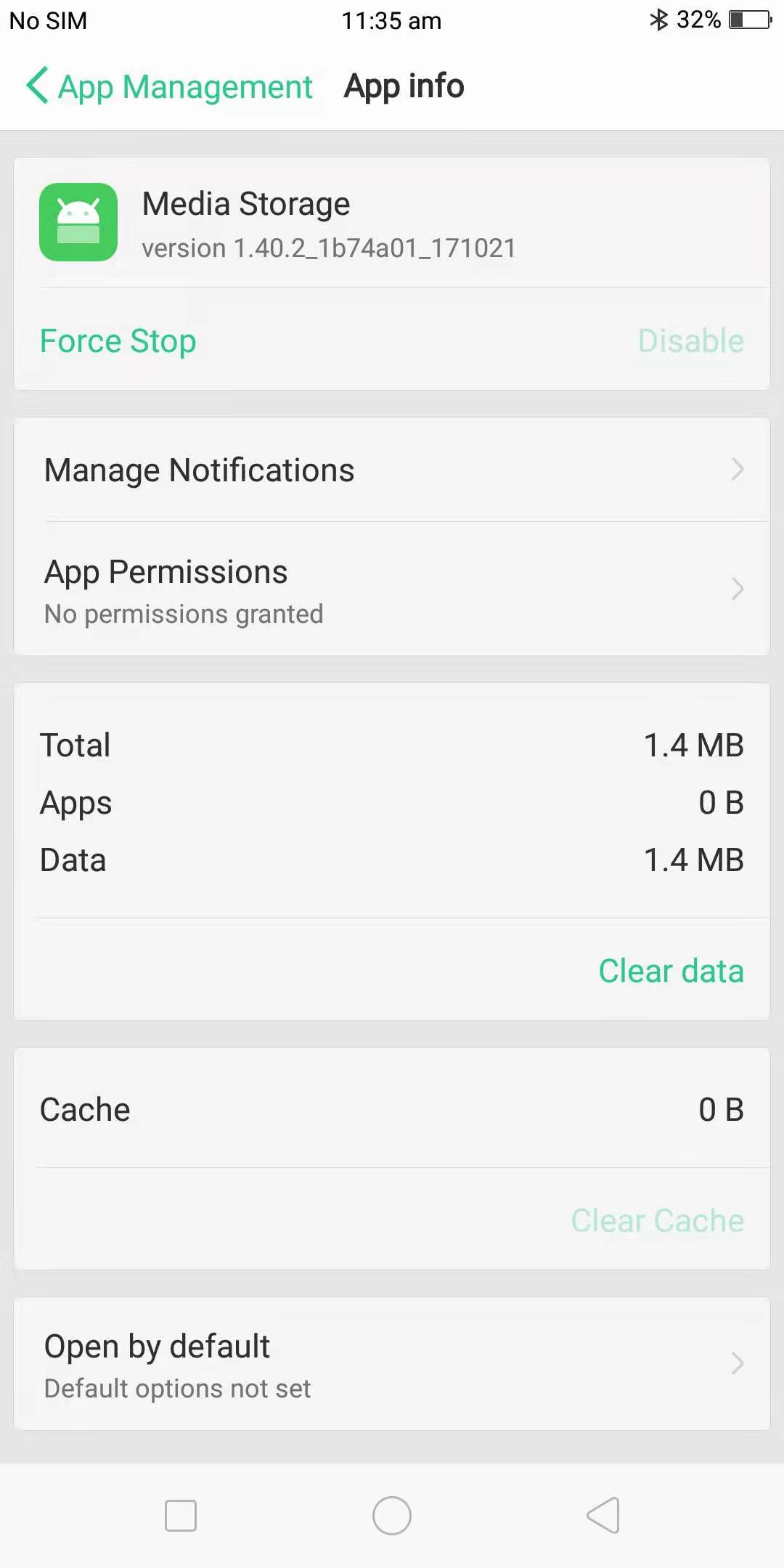 Unable to delete saved photos from Line application on its designated photo album.