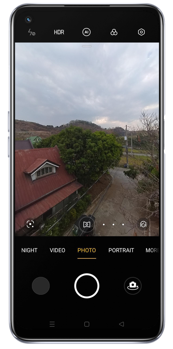 OPPO A74 5G Ultra Wide Angle Camera