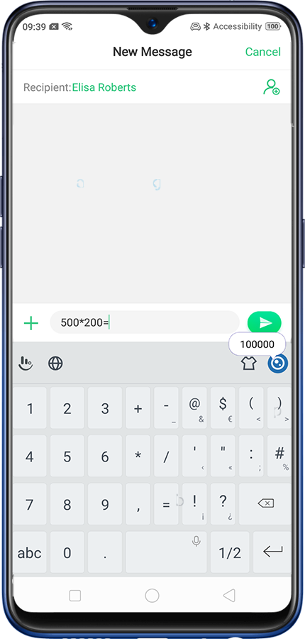 Talia TouchPal Assistant Calculator