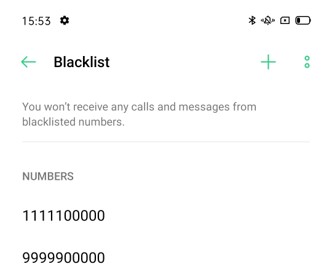check blocked contacts