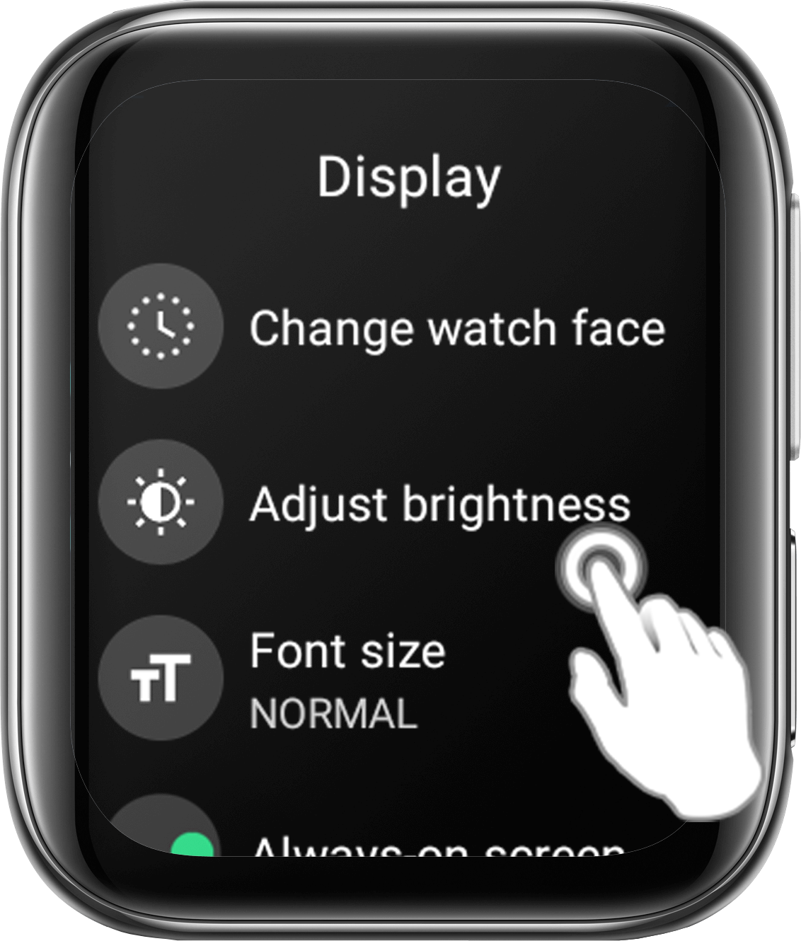 How to Set OPPO Watch to Auto Adjust to Brightness?